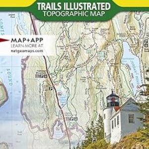 Acadia National Park Map (National Geographic Trails Illustrated Map, 212)
